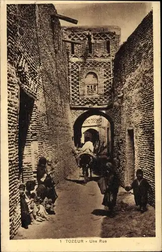 Ak Tozeur Tunesien, Une Rue