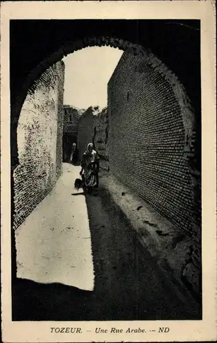 Ak Tozeur Tunesien, Une Rue arabe