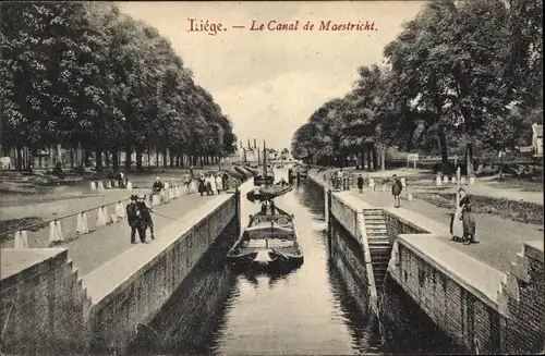 Ak Liège Lüttich Wallonien, Le Canal de Maestricht