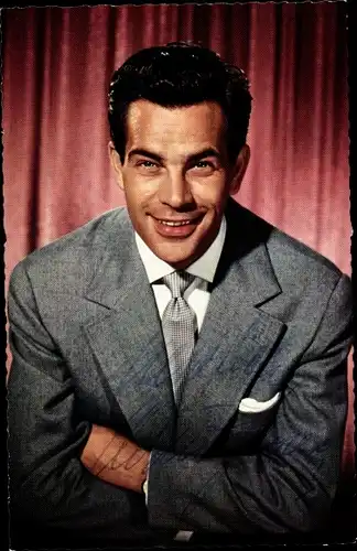 Ak Schauspieler Adrian Hoven, Portrait, Autogramm