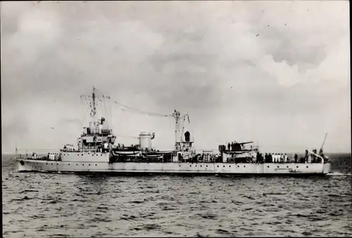 Ak Französisches Kriegsschiff, Commandant Bory, Aviso Dragueur