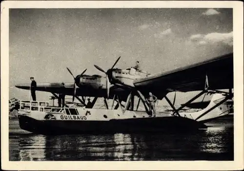 Ak Hydravion de Grande Croisière, Guilbaud, Piloten, Wasserflugzeug
