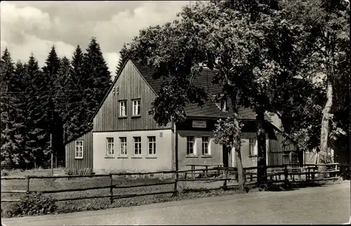 Ak Steinbach Johanngeorgenstadt im Erzgebirge, Gasthaus Sauschwemme