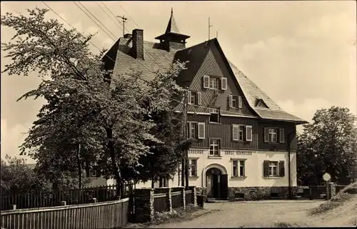 Ak Johanngeorgenstadt im Erzgebirge, Jugendherberge Ernst Schneller