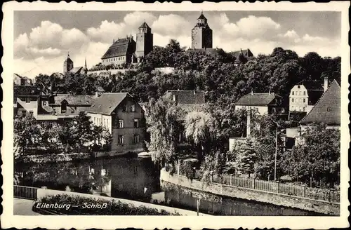 Ak Eilenburg an der Mulde Sachsen, Blick auf das Schloss