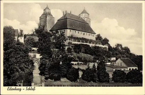 Ak Eilenburg an der Mulde Sachsen, Schloss