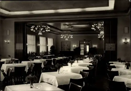 Ak Colditz in Sachsen, Handwerkerheim und Internatsschule Waldhaus, Speisesaal