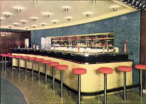 Ak Magdeburg, Hotel International, Tanzbar Juanita