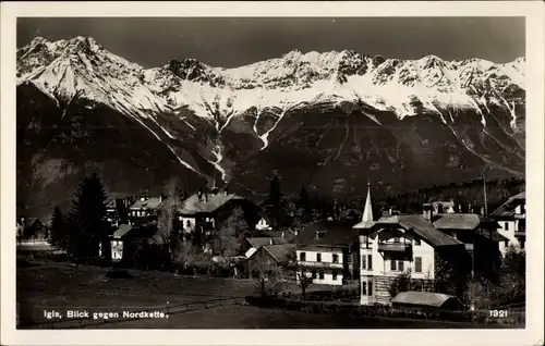 Ak Igls Innsbruck in Tirol, Teilansicht