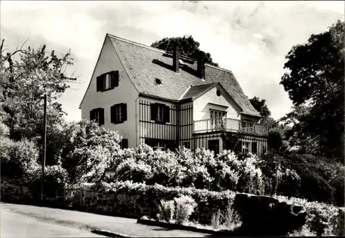 Ak Hohnstädt Grimma in Sachsen, Göschenhaus, Außenansicht