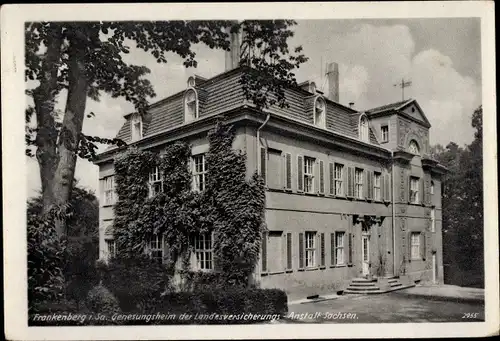 Ak Frankenberg in Sachsen, Genesungsheim der Landesversicherungsanstalt Sachsen