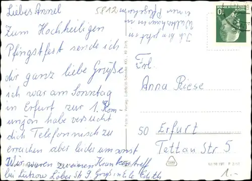 Ak Waltershausen in Thüringen, Nikolaustor