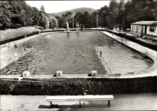 Ak Neustadt im Harz in Thüringen, Erholungsheim der Werktätigen, Waldbad