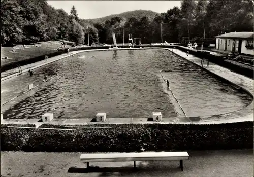 Ak Neustadt im Harz in Thüringen, Erholungsheim der Werktätigen, Waldbad