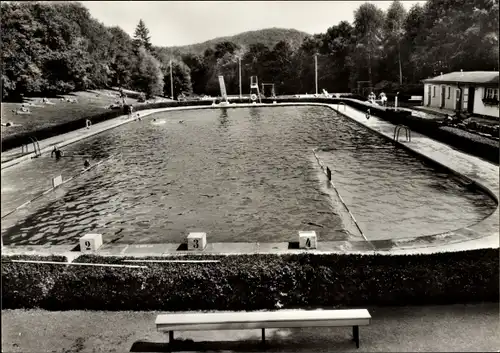 Ak Neustadt im Harz in Thüringen, Erholungsheim der Werktätigen, Waldbad