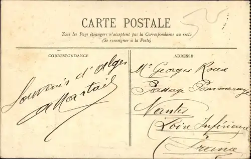 Ak Scenes et Types, Arabe dans son interieur, Mann mit Turban, Maghreb