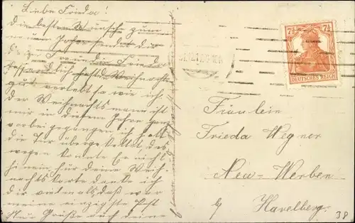 Ak Glückwunsch Neujahr, Kind, Rosen, Hufeisen, Glücksklee