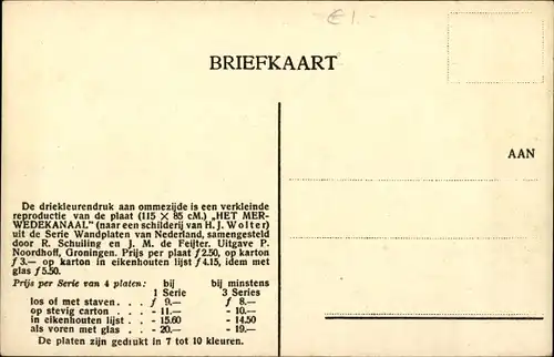 Künstler Ak Wolter, H. J., Het Merwedekanaal, Dampfer, Segelboot, Brücke