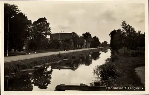 Ak Dedemsvaart Overijssel Niederlande, Langewijk