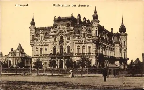Ak București Bukarest Rumänien, Außenministerium
