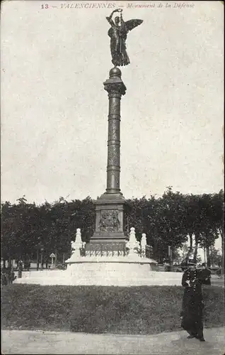 Ak Valenciennes Nord, Monument de la Défense