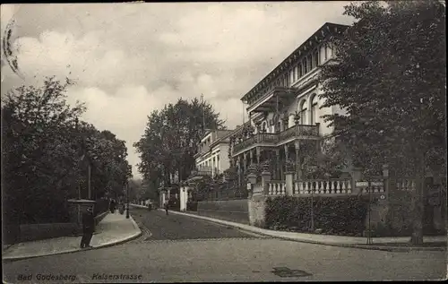 Ak Bad Godesberg Bonn Rhein, Kaiserstraße