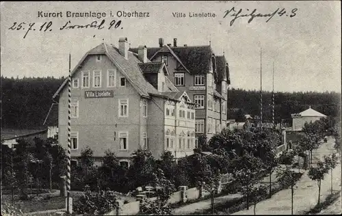 Ak Braunlage im Oberharz, Villa Liselotte