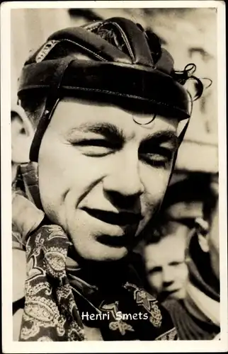 Ak Henri Smets, Portrait, Sport