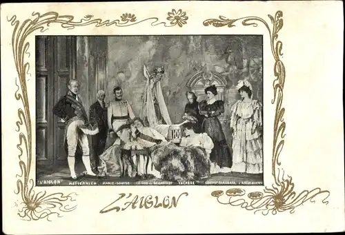 Ak Theaterszene, l'Aiglon