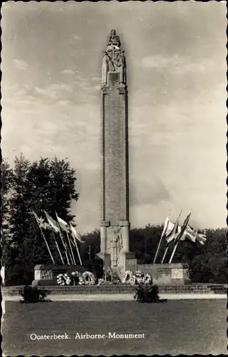 Ak Oosterbeek Renkum Gelderland, Airborne-Monument