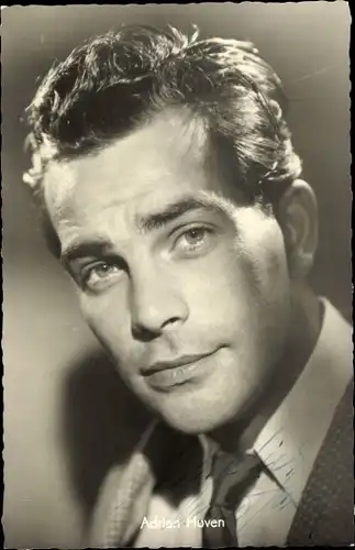 Ak Schauspieler Adrian Hoven, Portrait, Autogramm