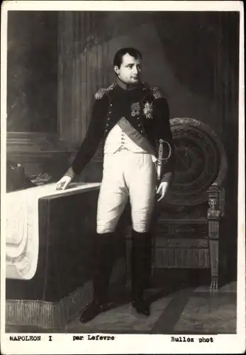 Künstler Ak Lafevre, Napoleon Bonaparte, Portrait