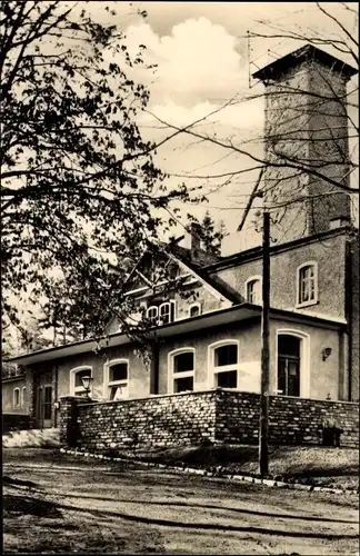 Ak Karl Marx Stadt Chemnitz in Sachsen, Gaststätte Adelsbergturm, Außenansicht