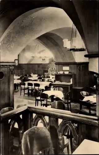 Ak Chemnitz Sachsen, Innenansicht vom Ratskeller