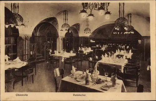 Ak Chemnitz in Sachsen, Ratskeller