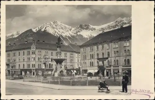 Ak Innsbruck in Tirol, Boznerplatz