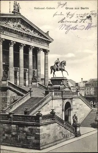 Ak Berlin Mitte, National-Galerie