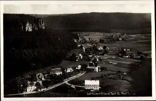 Ak Ostrov u Tisé Eiland Ústecký kraj, Panorama