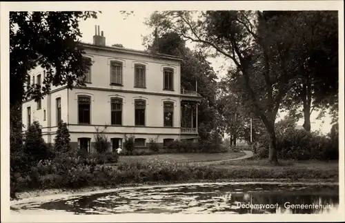 Ak Dedemsvaart Overijssel Niederlande, Gemeentehuis
