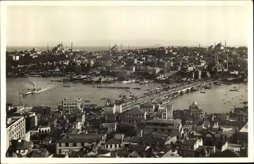 Ak Konstantinopel Istanbul Türkei, Panorama