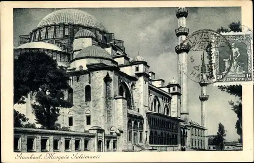 Ak Konstantinopel Istanbul Türkei, Mosquee Suleimanie