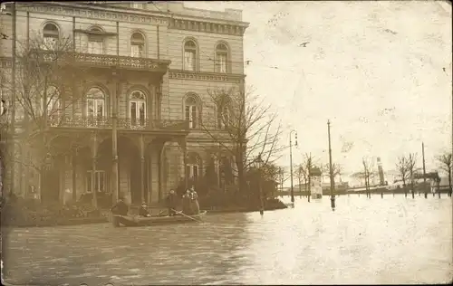 Foto Ak Köln am Rhein, Hochwasser 1920