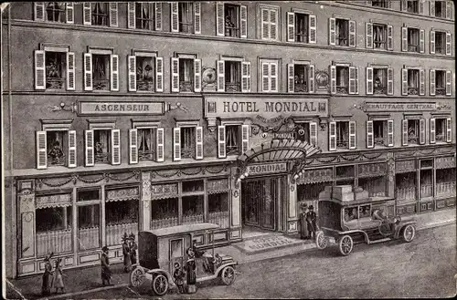 Ak Paris, Hotel Mondial