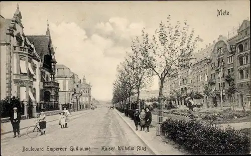 Ak Metz Moselle, Kaiser Wilhelm Ring