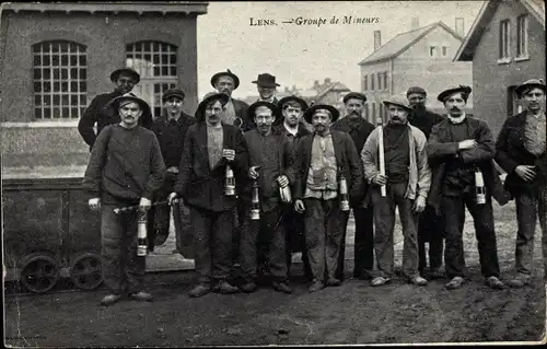 Ak Lens Pas de Calais, Groupe de Mineurs