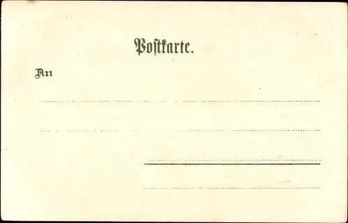 Litho Chemnitz Sachsen, Rathaus, Bahnhof, Neumarkt