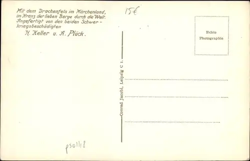 Ak Drachenfels und Königswinter, Stadtmodell auf einer Kutsche, H. Keller, A. Plück