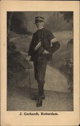 Ak J. Gerhardt, Rotterdam, Reisender