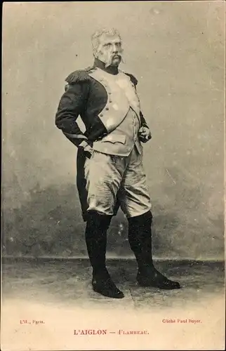 Ak Theaterszene, L'Aiglon, Flambeau