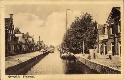 Ak Gorredijk Opsterland Friesland Niederlande, Molenwal